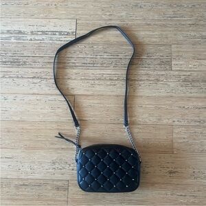 Rebecca Minkoff Black Quilted Crossbody Bag